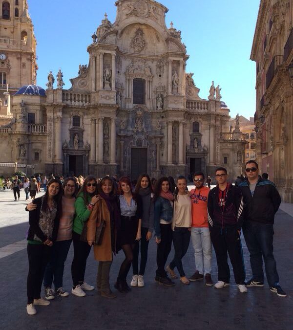 Alumnos de humanidades 2º Bachiller visitan Murcia