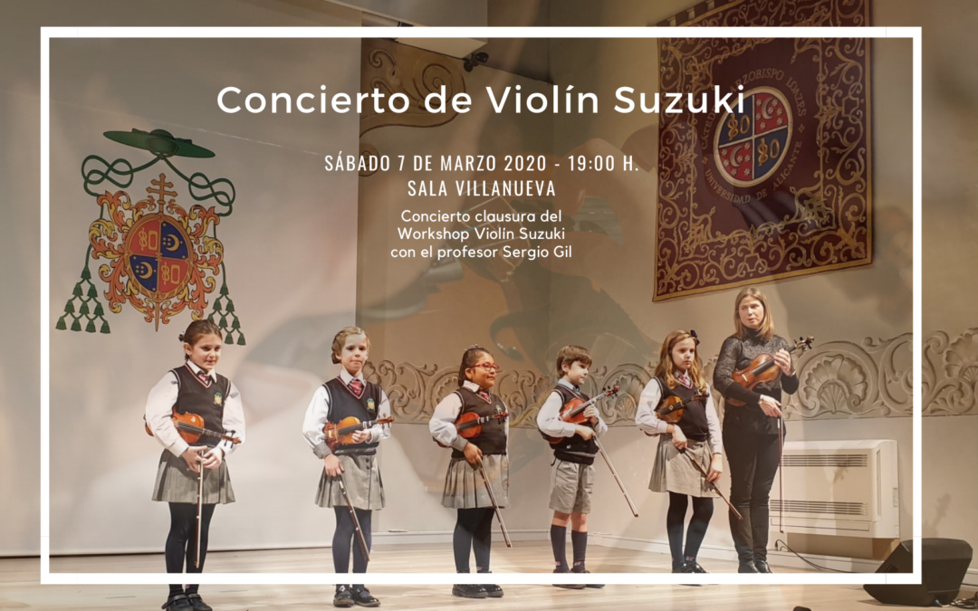 III Workshop Violín Suzuki en C.D Santo Domingo. Extraescolar Violín 7 de marzo