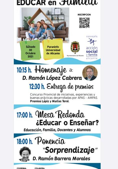 El AMPA nos invita a una jornada educativa en Alicante