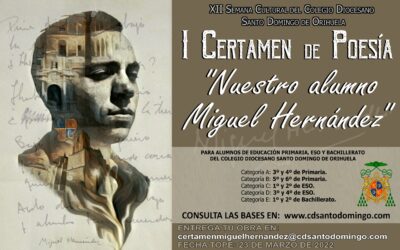 I Certamen de Poesía Nuestro alumno Miguel Hernández.